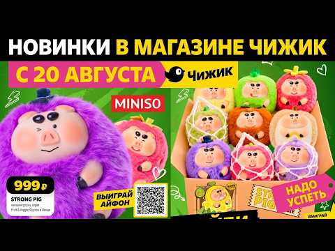 Pigs and cats at Chizhik! New arrivals in the August 20 catalog