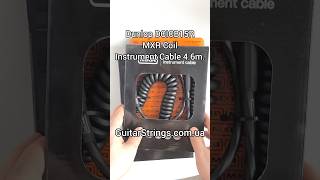 Dunlop DCICB15R MXR Coil Instrument Cable 4.6m #guitarstrings #guitarcable #dunlop