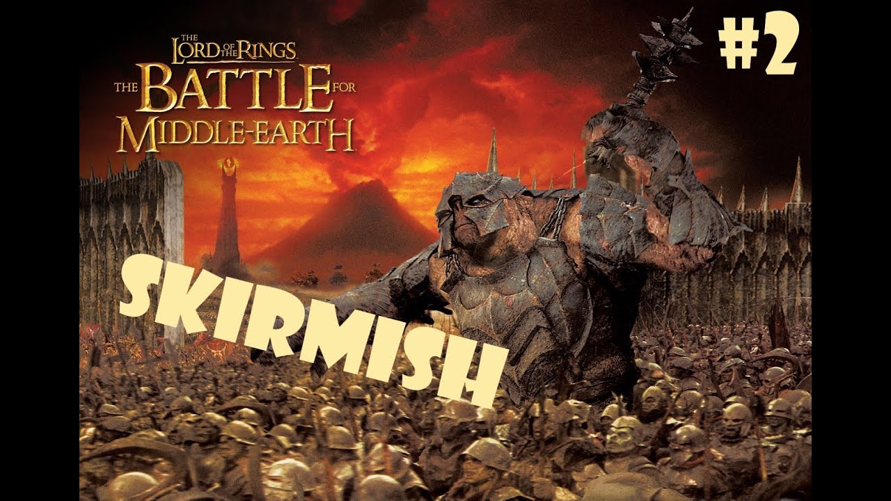 LOTR : Battle For Middle Earth - Skirmish (1vs2) - Iron Hills - Rohan(me) vs Mordor (2 Hard AI)