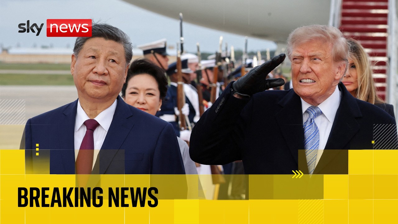 Donald Trump welcomes Xi Jinping to the US