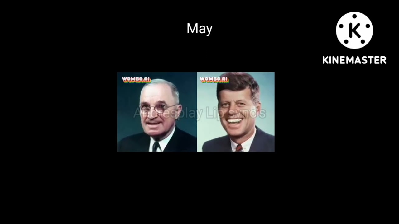 presidents sing Depending On the month they were born on