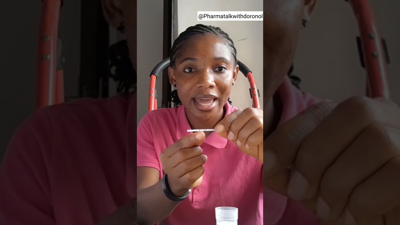 Pregnancy Test Using A Strip Health Fertility Youtubeshorts Shorts