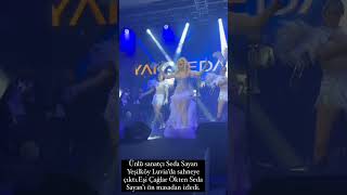 Seda Sayan & Çağlar Ökten ( Bak Gör) Sahnede Nispet Show #shortvideo