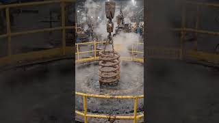 Rusted Spring Coil Restoration ASMR | Industrial Rust Removal → Simple Chrome Finish