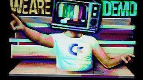 We are demo [running on MiST-board]