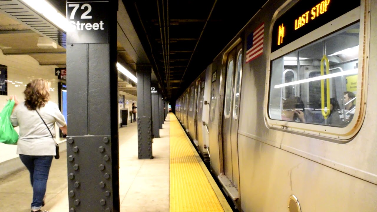 NYMTA Subway- 2005-10 Alstom R160A (M) train reroute on the IND Central Park West Line.