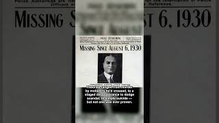 The Judge Who Vanished Into a Manhattan Taxi 1930