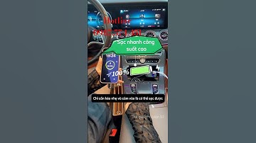 Bộ tẩu sạc nhanh điện thoại trên ô tô mà bác tài nào cũng cần có #ticicar #tausac #car #phukienoto