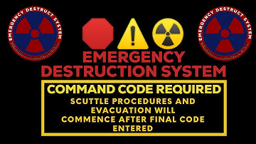 EMERGENCY DESTRUCT SYSTEM (Self Destruct System)
