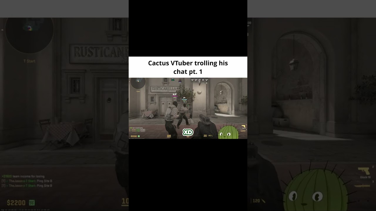 Cactus VTuber trolling his chat pt.1🌵