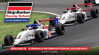 Skip Barber Formula iRacing Series | Round 3 | VIRginia International Raceway