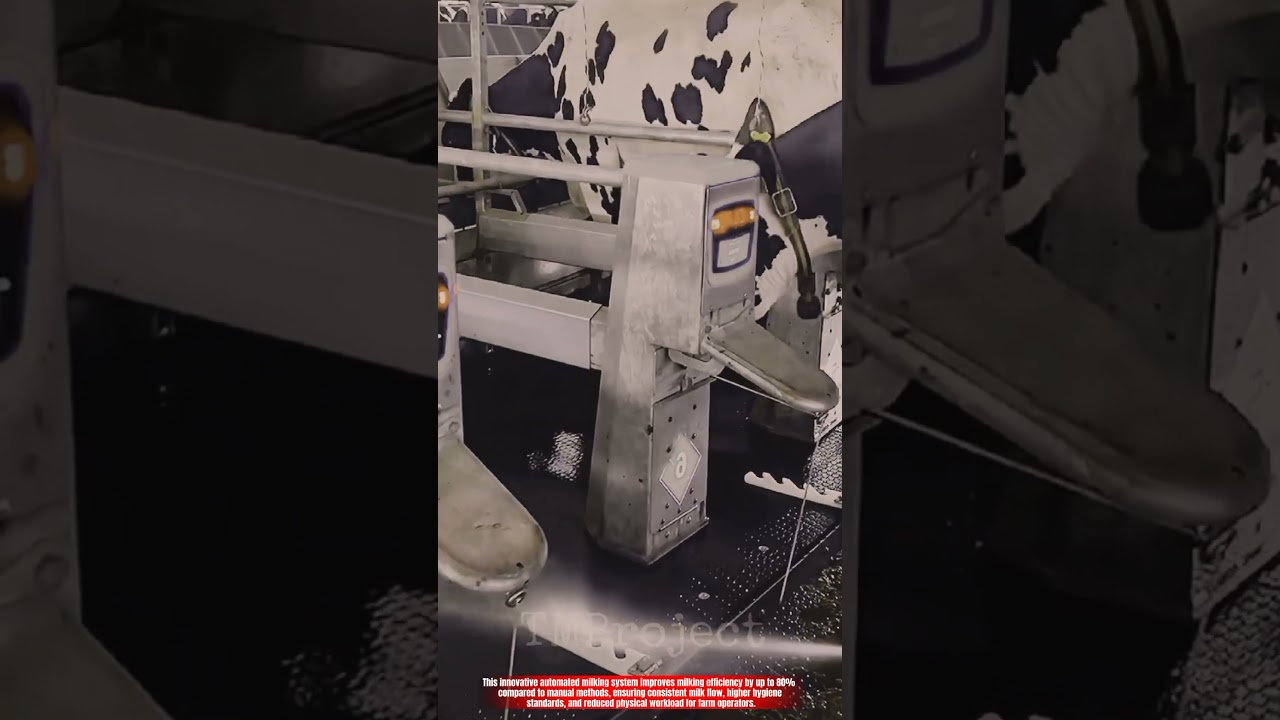 Инновационная автоматизированная система доения молочных коров:
