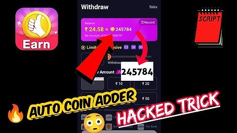 🔥 Earn cash App coin Hack | 💥 Earn cash app UNLIMITED COINS HACK TRICK | Unlimited All bypass hack🤑