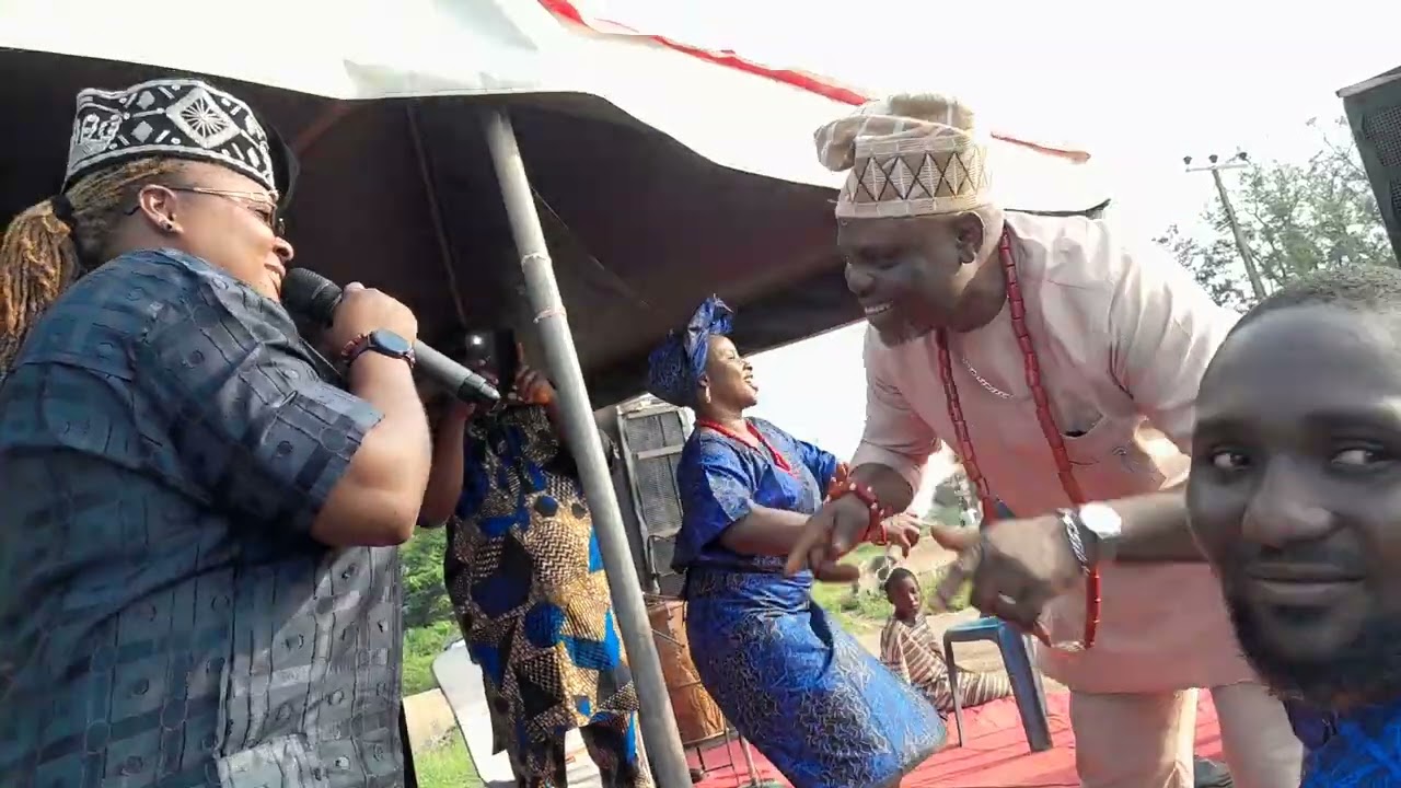 Erelu Elemure ogunyemi at late olawumi falodun final burial ceremony in odooro Ekiti