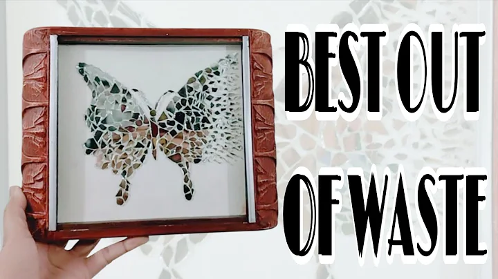 DIY Butterfly🦋| Broken Mirror | DIY Broken Mirror Butterfly | DIY Butterfly Broken Mirror | Mirror |