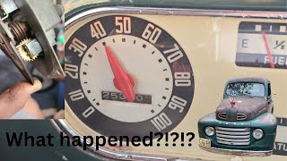 Speedometer Gone Wild!! 1950 Ford F1 Gauge Diagnosis and Repair