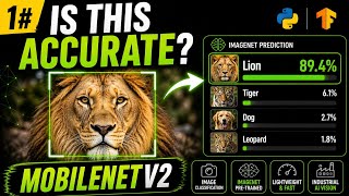 Famous 1# MobileNetV2 Tutorial | Image Classification | Real-Time Industrial AI Vision using ImageNet Wealth