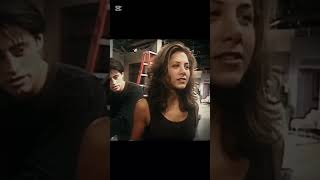 Matt Leblanc and Jennifer Aniston eye Contact 😍👁️👀 #joeytribbiani #rachelgreen #friends