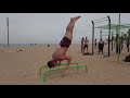 ALLENAMENTO CALISTHENICS, Ep. 1: La spiaggia a Barcellona