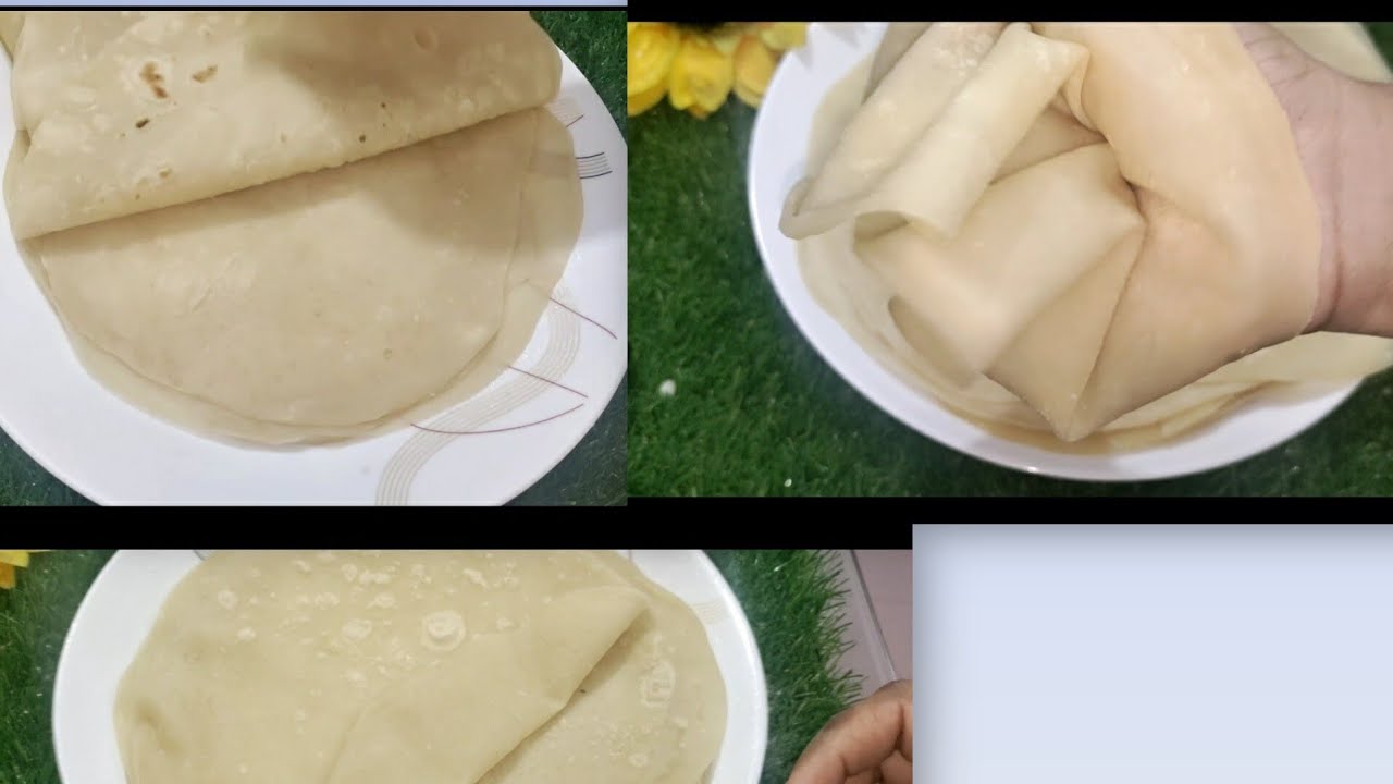 সহজ ভাবে সমুচা, স্প্রিং রোল ও অনথন পেস্ট্রি শিট তৈরী (ফ্রোজেন পদ্ধতি ) সহ। Somucha pastry sheet 