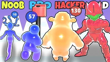 NOOB vs PRO vs HACKER vs GOD in Slime Conquer VERY BIG UPDATE Part 04