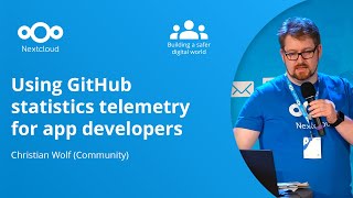 Using GitHub statistics as telemetry for app developers | Nextcloud Community Conference 2024