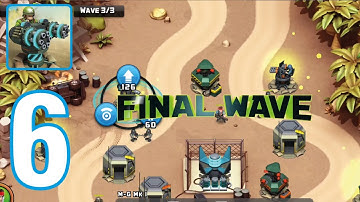 Alien Creeps Tower Defense Gameplay Walkthrough Part 6 - Android