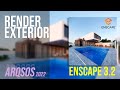 🔊💻TUTORIAL RENDER EXTERIOR ENSCAPE 3.2📎✨