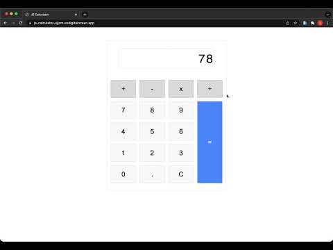 Javascript Calculator