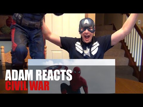 Captain America: Civil War Final Trailer Reaction - Adam Reacts