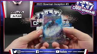2023 Bowman Inception #3 - 16 Box Case Pick Your Team - 3/23/24