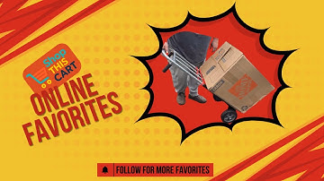 Upgraded Folding Hand Truck Dolly – 650 LB Heavy Duty Cart with 8” Wheels & Bungee Cord