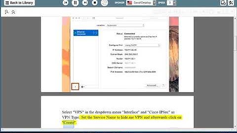 Set up Hide.me IKEv1 VPN on macOS