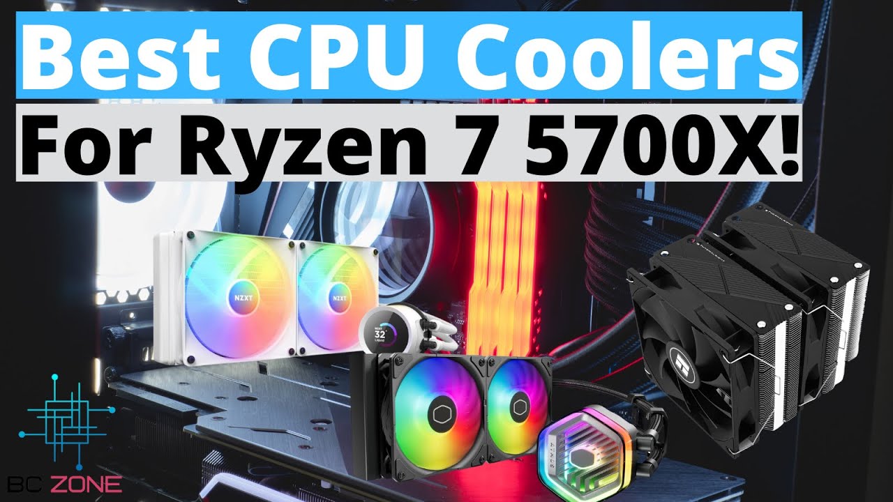 🔥The Best CPU Cooler For Ryzen 7 5700X Today! (TOP 3)🔥 - YouTube