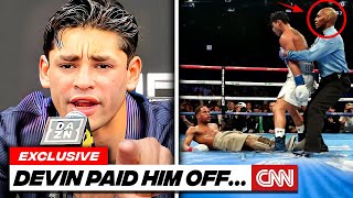 Ryan Garcia EXPOSES CORRUPT Referee After Devin Haney Fight