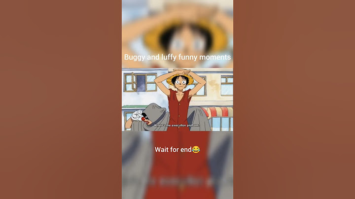 Luffy And Buggy Funny Moments