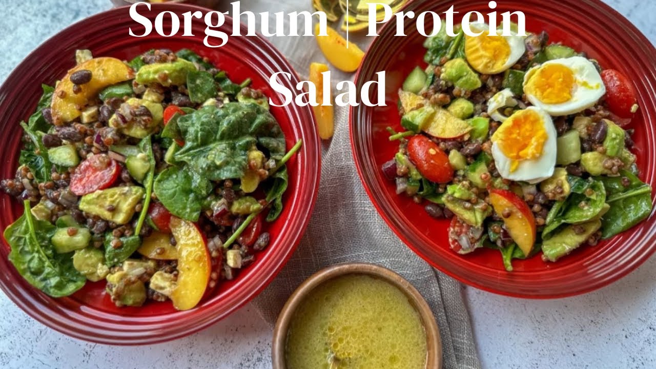 Simple Salad Recipe: How to upgrade your salad with sorghum: Easy ...