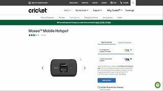 Moxee™ Mobile Hotspot | Cricket Wireless