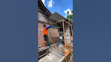 Tahap akhir pembuatan aviary mini #kreatif #aviary #burung #petualangan #bolang