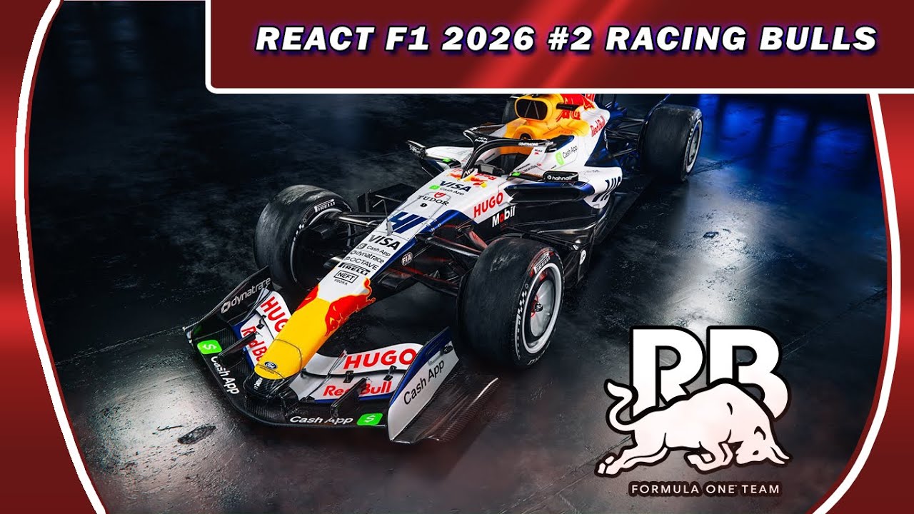 REACT F1 2026 #2 RACING BULLS VCARB03 PREMIÈRES IMPRESSIONS !