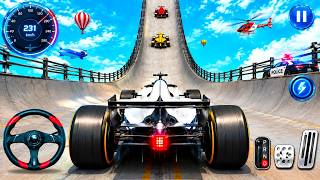 Formula Car Racing Mgs - F1 Car  Stunts Simulator - Impossible Car Mega Ramp 3D - Android GamePlay screenshot 3