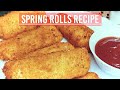 Bread spring rolls recipe by easy 4 cook  easy and delicious recipe   cooking gordonramsay