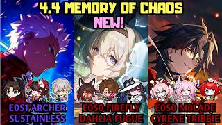 E0 Archer x E0 Firefly x E0 MBlade | NEW 4.4 Memory of Chaos Starward Mode | Honkai Star Rail