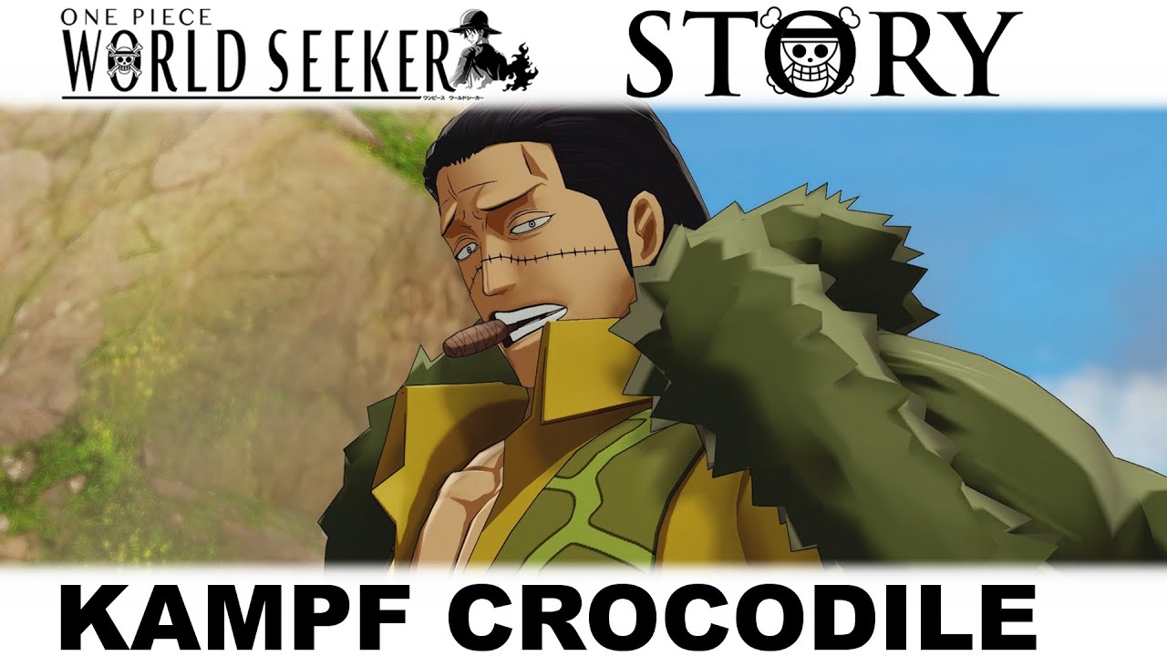 KAMPF GEGEN CROCODILE! ONE PIECE WORLD SEEKER 023[GERMAN] PS4