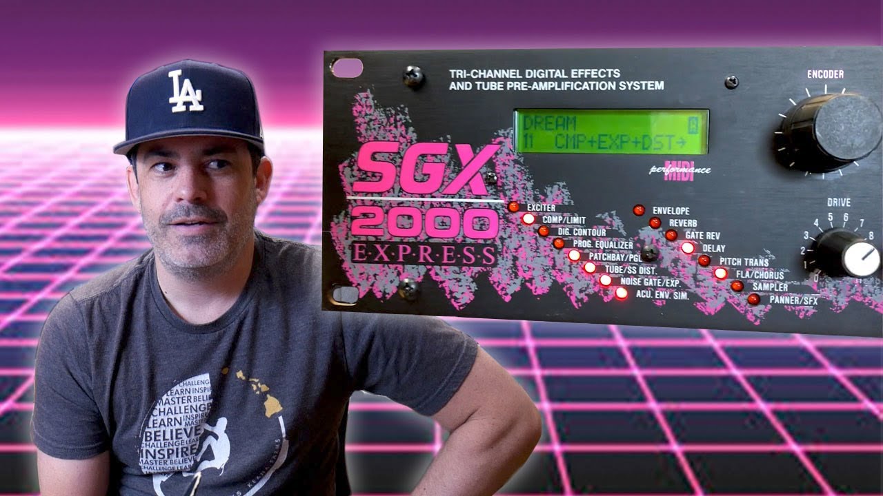 The most 80's preamp of all time!  ART SGX2000