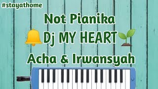 Not pianika Dj MY HEART - Acha & Irwanyah || Mudah√💡  #stayathome #coronavirus