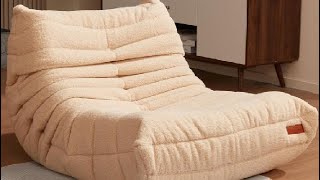 Bean Bag Chair, Fireside Chair Bean Bag Sofa Large Bean Bag Chair, Memory Foam Bean Bag Review