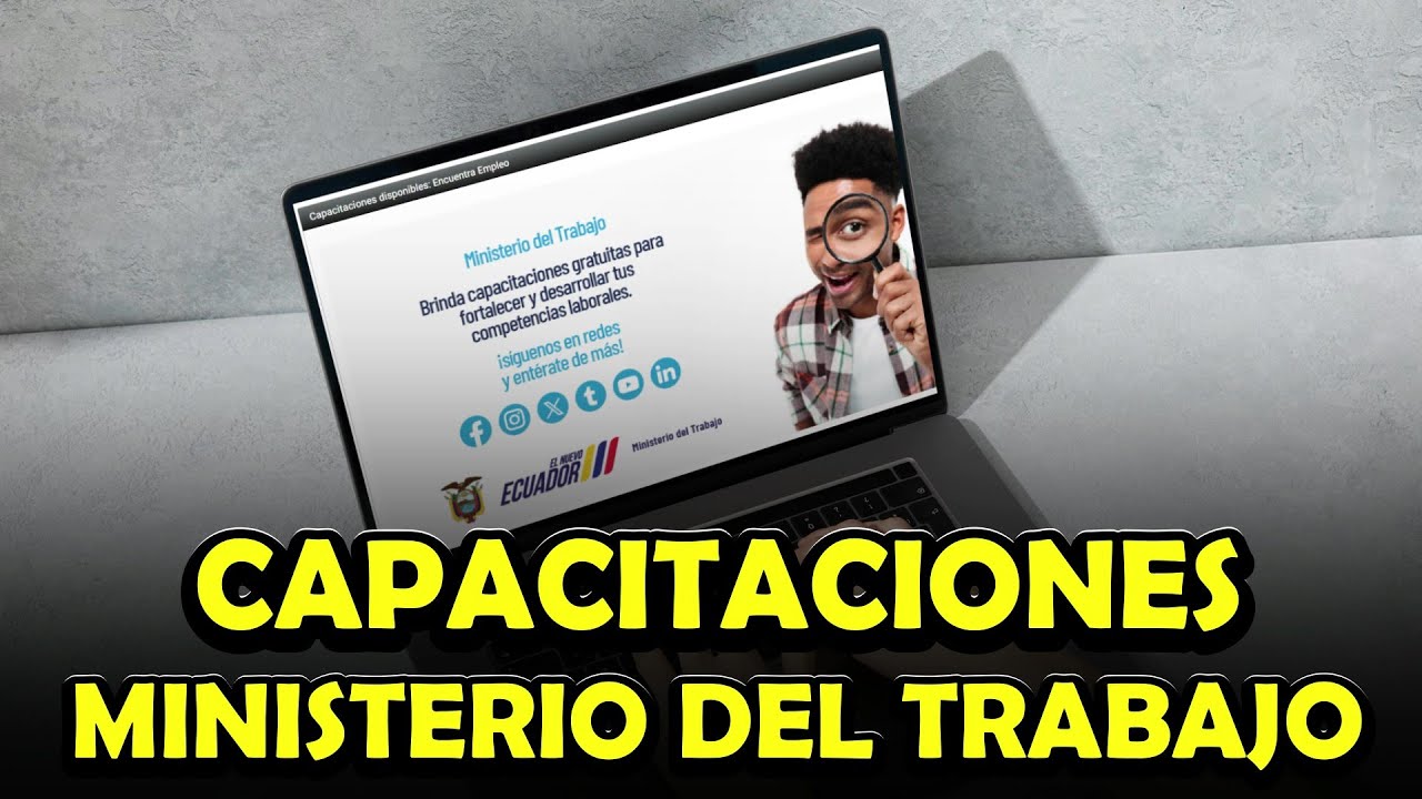 Capacitaciones que ofrece del Ministerio de Trabajo - YouTube