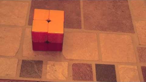 Stop Motion 2x2x2 Cube Solve