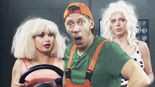 ? БЛОНДИНКИ на СТО - На Троих 8 сезон 2020 - ЛУЧШИЕ ПРИКОЛЫ на СТО - Сентябрь | ЮМОР ICTV видео